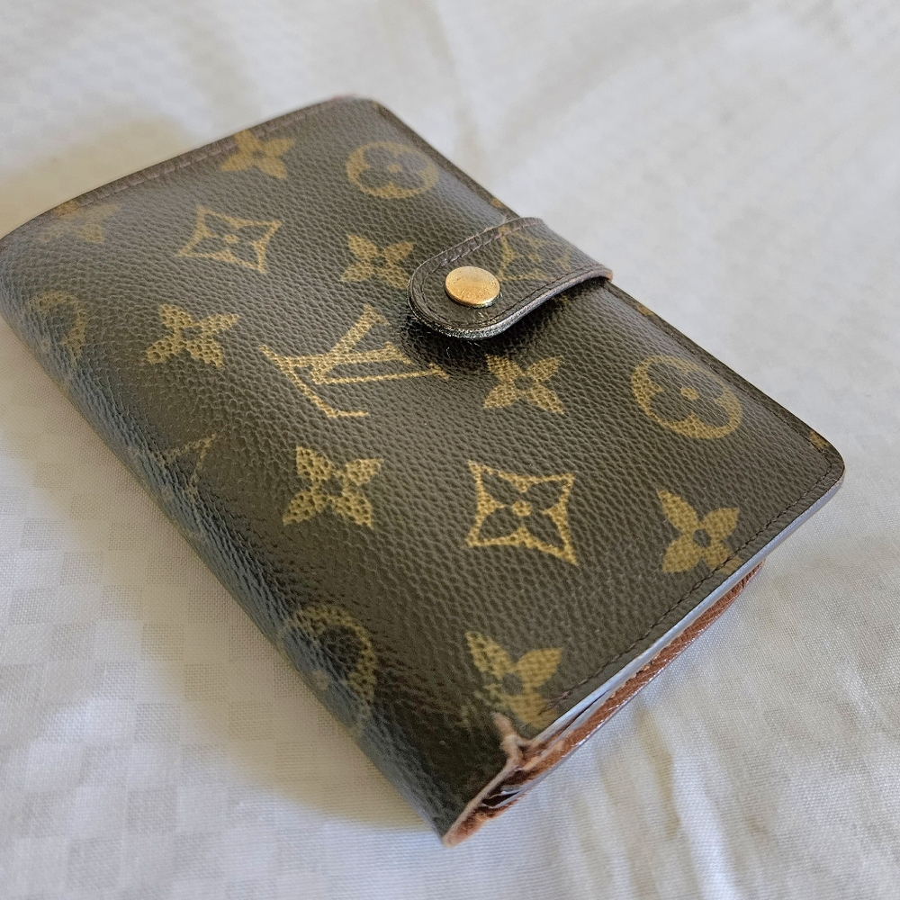 Louis Vuitton Monogram Brown and Gold Small Wallet - Picture 13 of 13